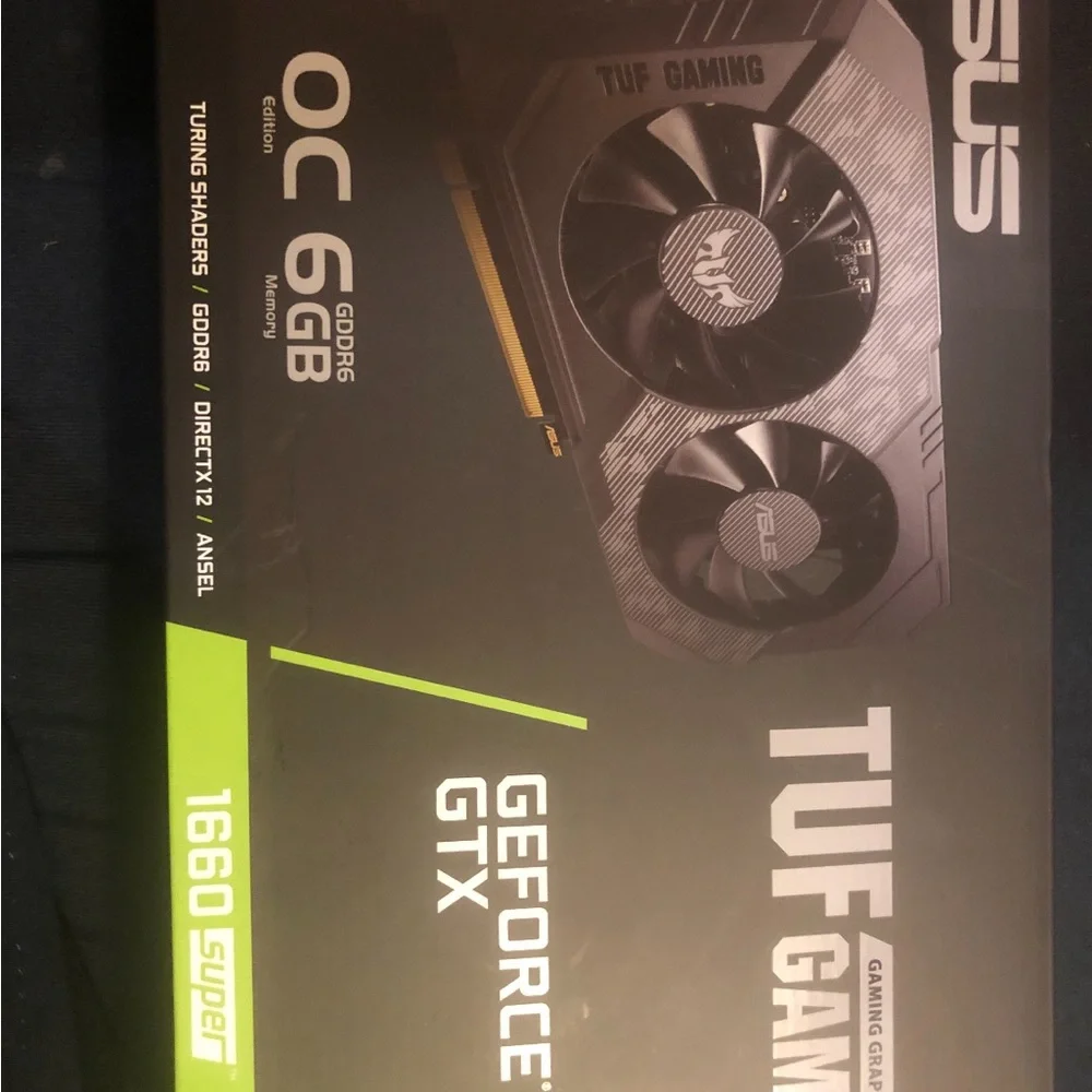 GeForce Tuf Gaming ASUS 1660 Super GTX